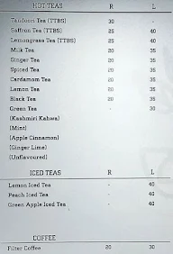 The Tea Brewery menu 3