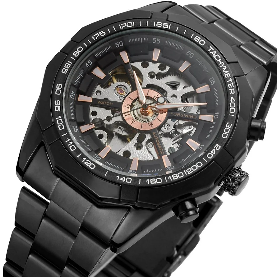 Montres de mode automatiques mécaniques pour hommes européens et américains. L'élégance et la performance au poignet.