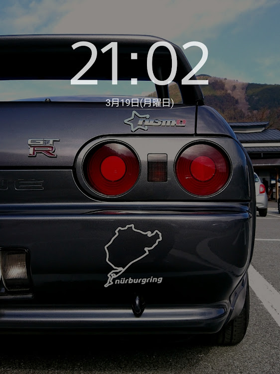 スカイライン GT-RのGT-R・スカイライン・ロック画面に関するカスタム事例の投稿画像6枚目