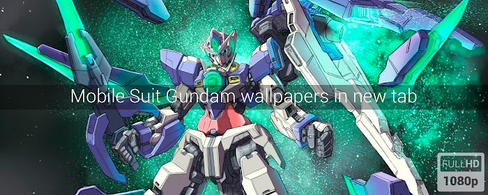 Mobile Suit Gundam Wallpapers New Tab marquee promo image