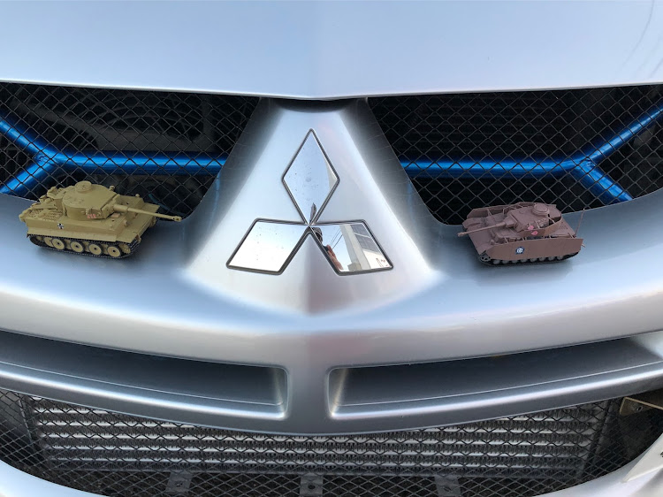ランサーエボリューションの終戦記念日・お盆休み・戦車・ボルテックスジェネレーター・ガールズ&パンツァーに関するカスタム事例の投稿画像6枚目