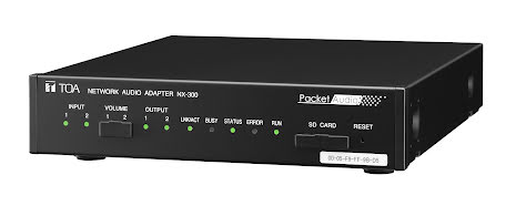 TOA NX-300 | Ljudöverföring över IP - LAN och internet