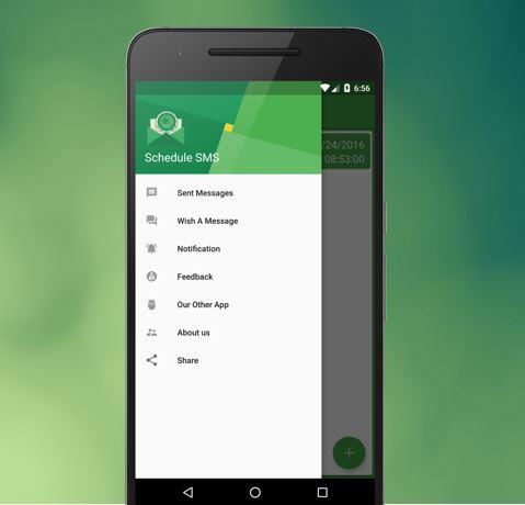    Schedule SMS- screenshot  