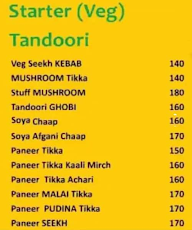 Tandoori Singh menu 2