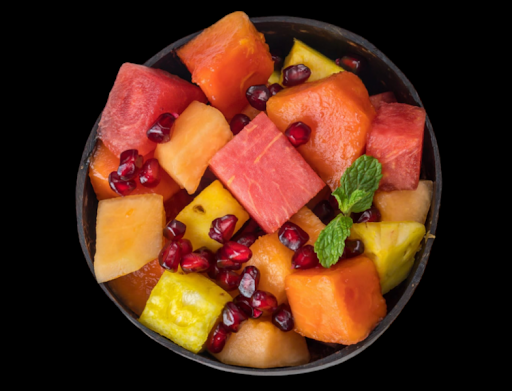 Pomegranate Pineapple Papaya Apple Fruit Bowl