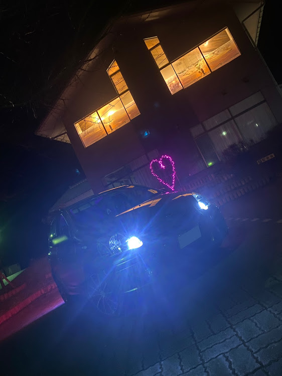 ヴィッツRSのNCP10・イルミネーションと愛車・ドライブ・Dalaz 駄羅頭に関するカスタム事例の投稿画像1枚目