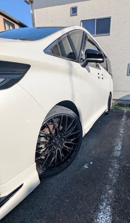 ヴェルファイアの協栄産業キックスモノリス・TOYO PROXES FD1・カーポートマルゼン・ローターカバー・RAYS HOMURA 2×10BD BLACK CLEAR Editionに関するカスタム事例の投稿画像4枚目