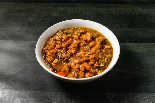 Egg Chicken Tadka