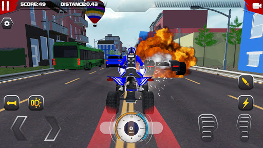 ATV Quad Bike Racing : Bike Shooting Game Free