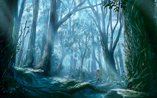 Misty Forest Path screenshot 1