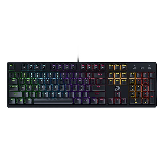 Bàn phím cơ Gaming DAREU EK1280S 104KEY (MULTI LED, Blue