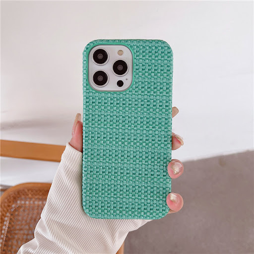 Title 4, Woven pattern autumn and winter solid color dro...