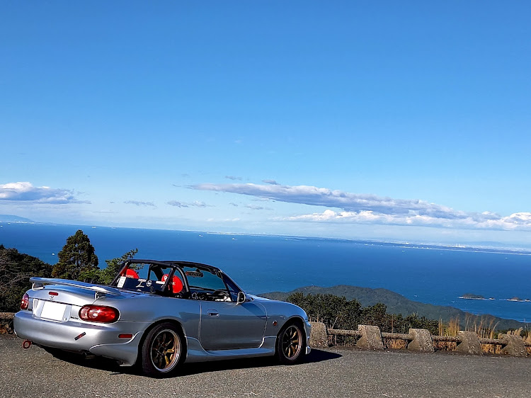 ロードスターのカレンダーに載ってみたい・伊勢志摩スカイライン・めざせPickupcars・ツーリング日和に関するカスタム事例の投稿画像1枚目
