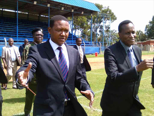 Alfred Mutua in Machakos town on May 4 /WAMBUA KAVILA