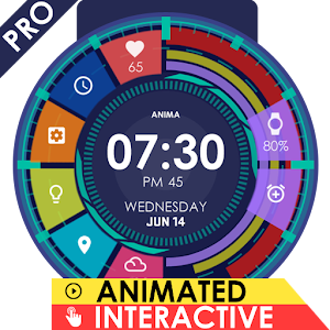 Anima Watch Face Pro - Wear 1.0 + Higher