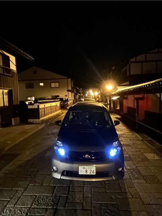 アイシスのロケハンドライブ・石畳・街灯・おわら風の盆・諏訪町本通りに関するカスタム事例の投稿画像3枚目
