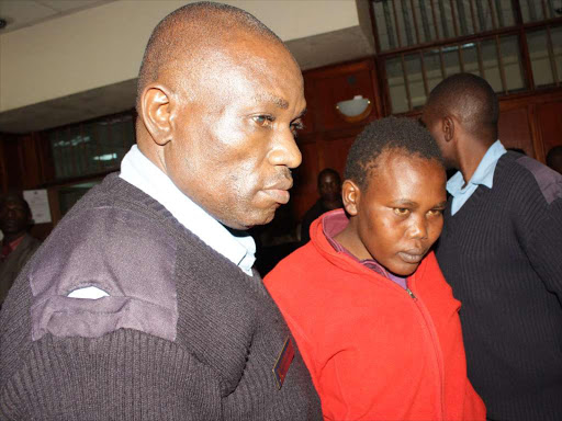 Mercy Chepng`eno Ruto in a Milimani court on Friday, November 23, 2018. /COLLINS KWEYU