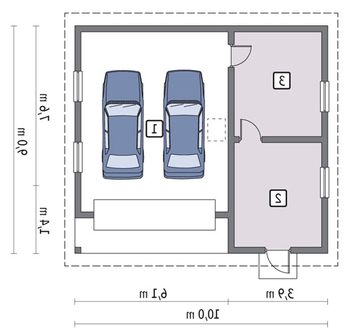 GC43 - Rzut parteru