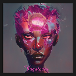Bitcoin Cyberpunk Girl (Rare, Original Work, Limited)