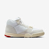 air trainer 1 white/black/coconut milk/university red