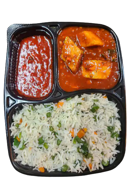 Paneer Schezwan Gravy + Fried Rice Combo