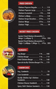 Sizzlly Chicken menu 2