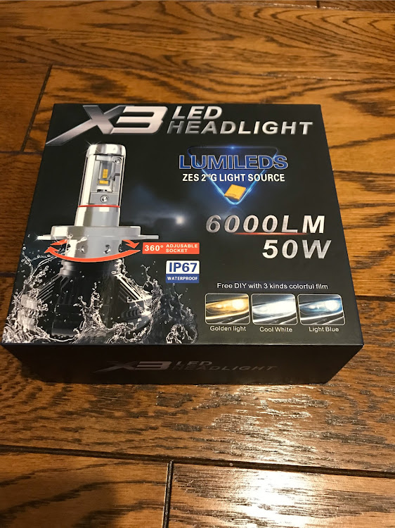 ジムニーのLEDバルブに関するカスタム事例の投稿画像1枚目