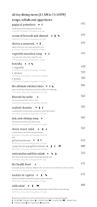 Monsoon - The Park Bangalore menu 8