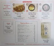 Makoto Udon menu 4