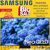 Smart Tivi Neo Qled 4K 55 Inch Samsung Qa55Qn90A - Hàng Chính Hãng - Liên Hệ Với Người Bán Để Đặt Hàng