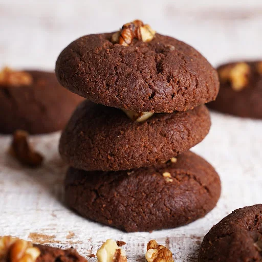 Choco Walnut Brownie Cookies