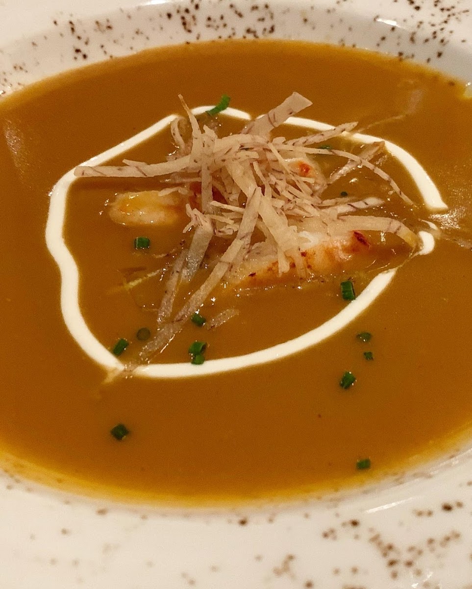 Gluten-Free Soup at Bali Steak & Seafood