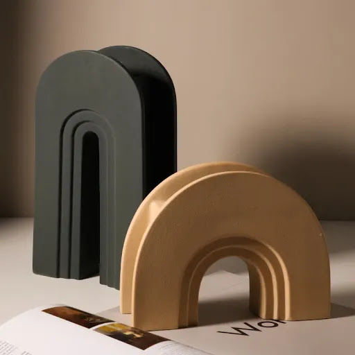 Title 4, Nordic art geometric vase, a stylish addition f...