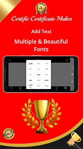 Certific - Certificate Maker With Stickers