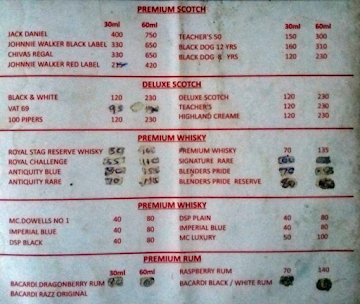 Hakunamatata Manipal menu 