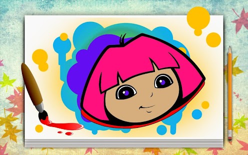 Coloring Dora Diego 1 Download Apk Screenshots Permainan Mewarnai