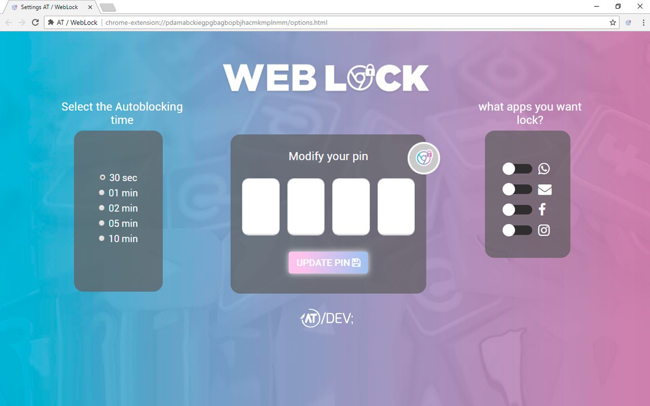 AT / WebLock Preview image 3