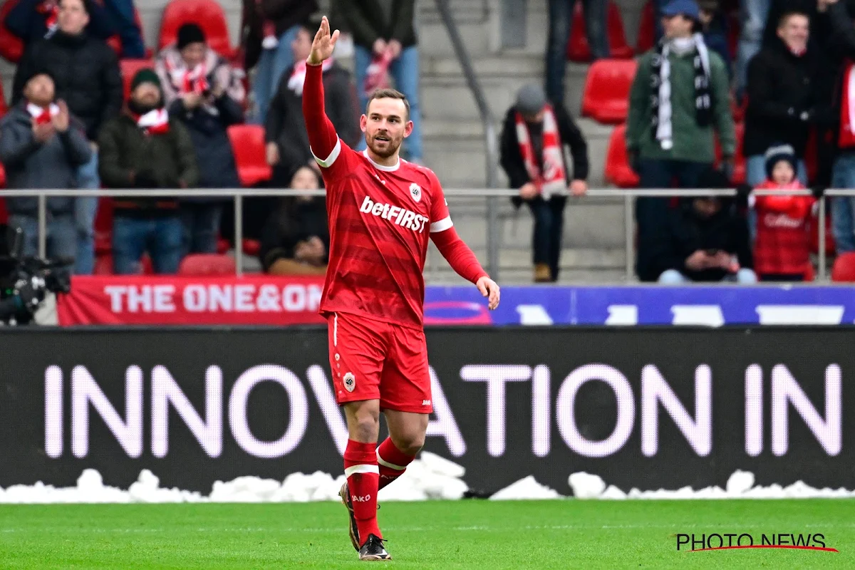 L'Antwerp tient la nouvelle doublure de Vincent Janssen