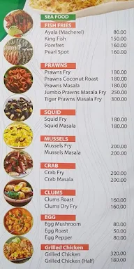 Kerala Food Club menu 1