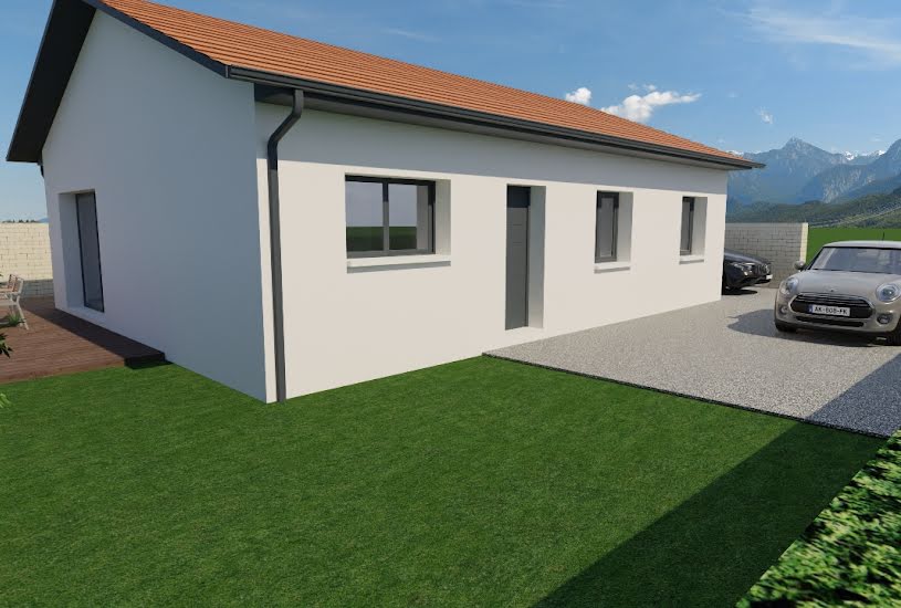  Vente Terrain + Maison - Terrain : 396m² - Maison : 83m² à Crachier (38300) 