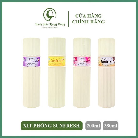 Xịt Thơm Phòng Ngủ Sunfresh - Nước Hoa Xịt Phòng Thơm Lâu Cao Cấp Hương Nước Hoa Giúp Khử Mùi Làm Thơm Phòng