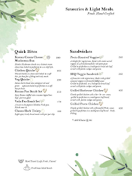 Garden Lovers Botanical Boutique & Cafe menu 5