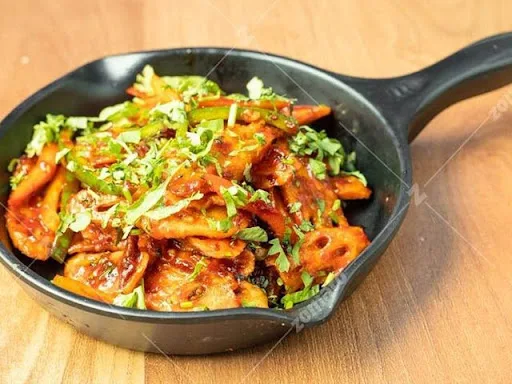 Crispy Veg with Lotus Stem (Spicy) (Serves 1-2)