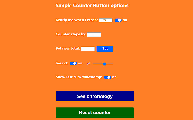 Simple Counter Button