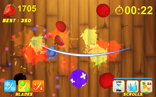 Screenshot Fruit Cut Game