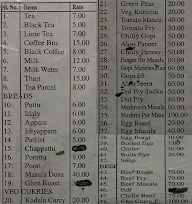 Hotel Safar menu 2