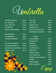 Umbrella menu 1