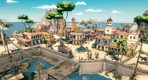 Télécharger Sea of Bandits: Pirates conquer the caribbean APK MOD (Astuce) screenshots 3
