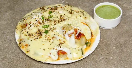 Corn & Cheese Pizza Baked Momos