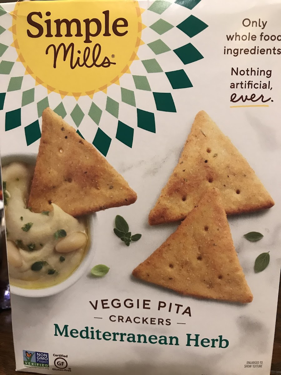 Veggie Pita Crackers